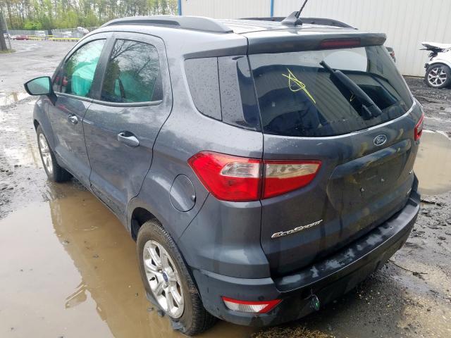 MAJ3S2GE4KC286799 - 2019 FORD ECOSPORT SE  photo 3