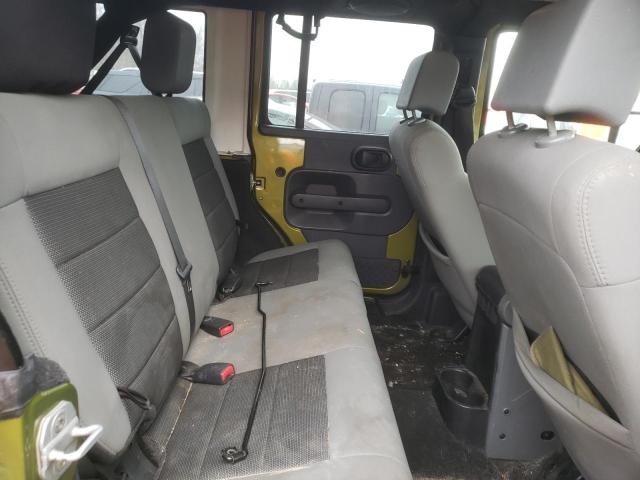 1J4BA5H11AL214179 - 2010 JEEP WRANGLER U SAHARA GREEN photo 10