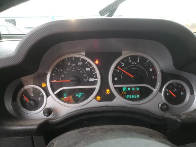 1J4BA5H11AL214179 - 2010 JEEP WRANGLER U SAHARA GREEN photo 9