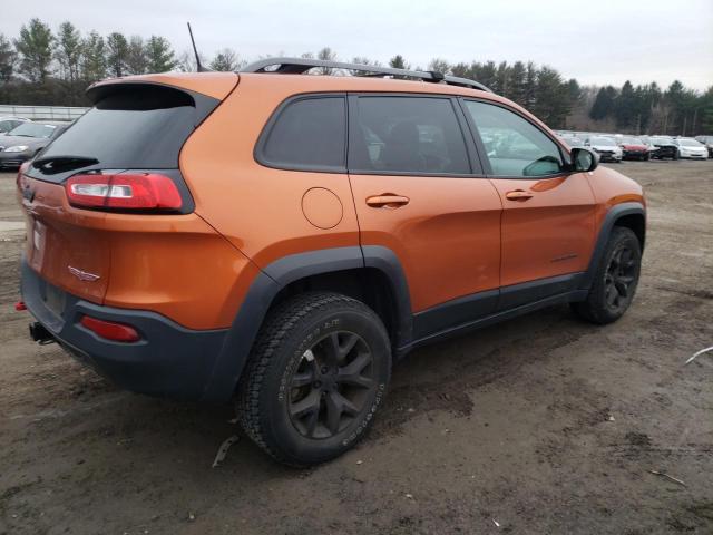 1C4PJMBS7GW124274 - 2016 JEEP CHEROKEE TRAILHAWK ნარინჯისფერი ფოტო 3