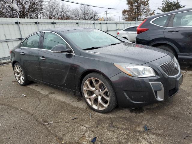 2G4GV5GV8D9190393 - 2013 BUICK REGAL GS BLACK photo 4