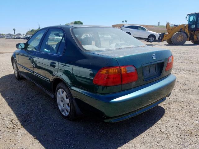 2HGEJ6619YH572053 - 2000 HONDA CIVIC BASE  photo 3