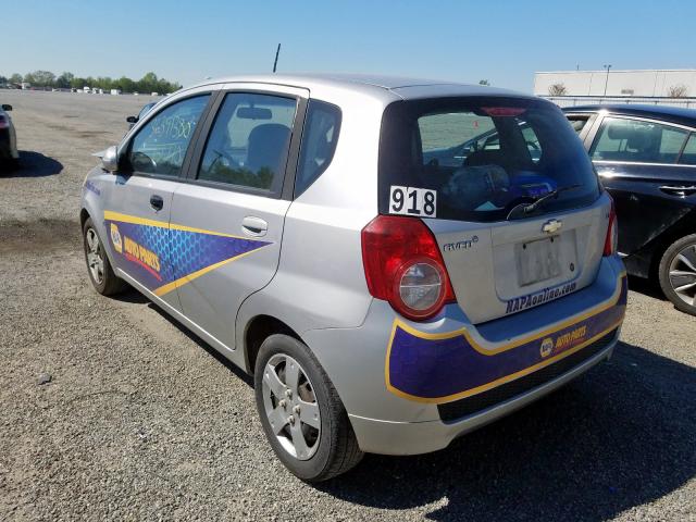 KL1TD66E79B386917 - 2009 CHEVROLET AVEO LS  ფოტო 3