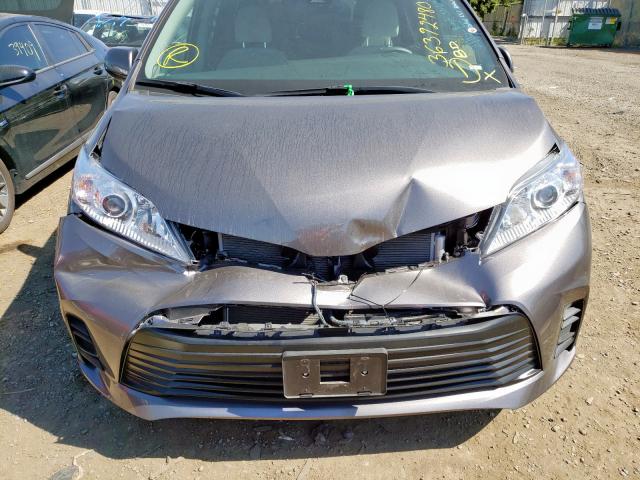 5TDKZ3DC3LS053815 - 2020 TOYOTA SIENNA LE  photo 9