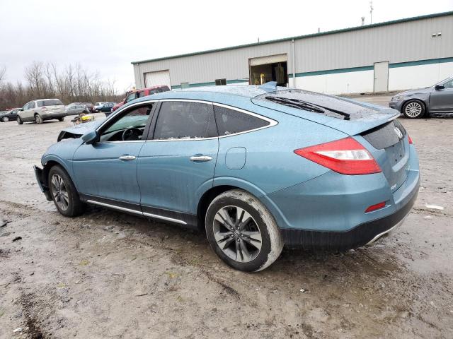 5J6TF2H53FL000809 - 2015 HONDA CROSSTOUR EXL BLUE photo 2