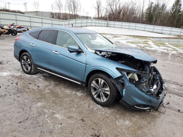 5J6TF2H53FL000809 - 2015 HONDA CROSSTOUR EXL BLUE photo 4