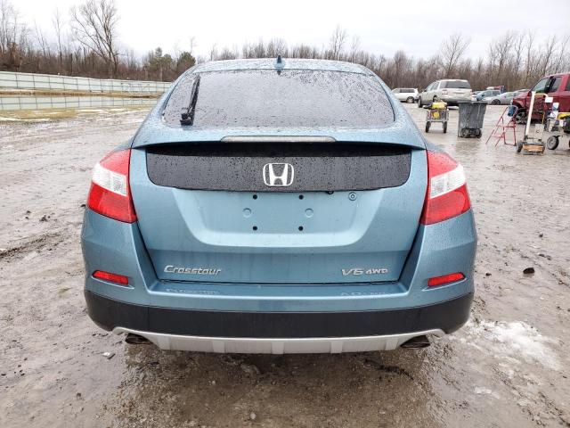 5J6TF2H53FL000809 - 2015 HONDA CROSSTOUR EXL BLUE photo 6