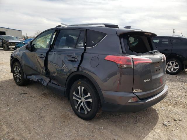 JTMZFREV1JD130295 - 2018 TOYOTA RAV4 LE GRAY photo 3