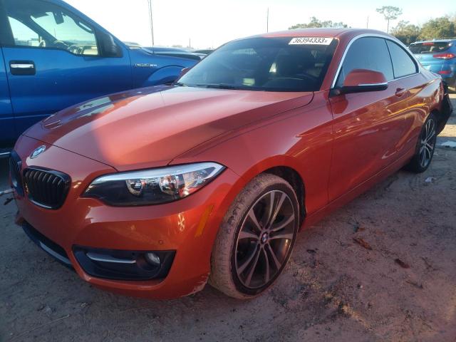 WBA2F9C3XHV664674 - 2017 BMW 230I ORANGE photo 1