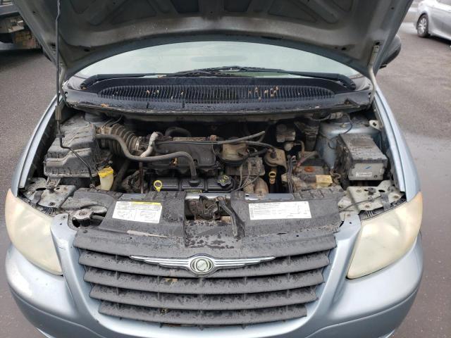 1C4GP45R85B288189 - 2005 CHRYSLER TOWN & COU ლურჯი ფოტო 12