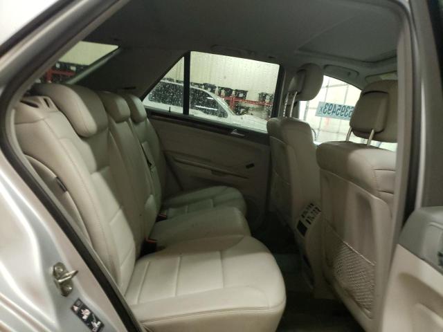 4JGBB8GB0BA628710 - 2011 MERCEDES-BENZ ML 350 4MATIC SILVER photo 11