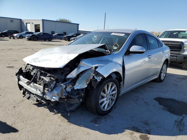 1YVHZ8CH4B5M26475 - 2011 MAZDA 6 I SILVER photo 1