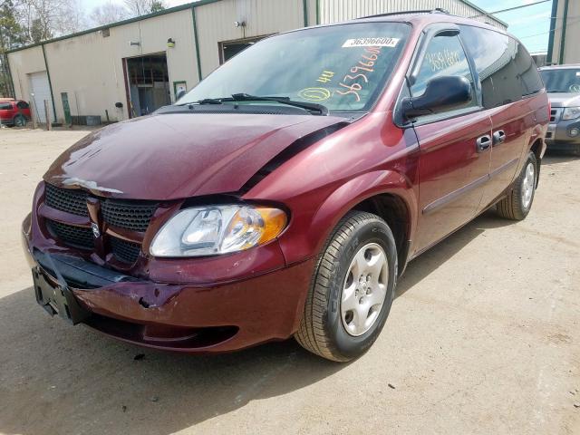 1D4GP24303B185298 - 2003 DODGE GRAND CARAVAN SE  photo 2