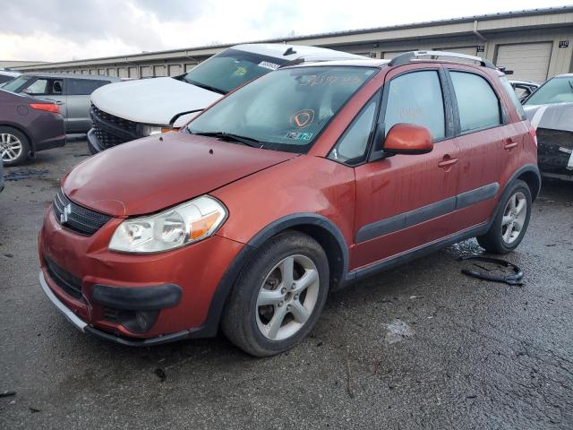 JS2YB417085100345 - 2008 SUZUKI SX4 TOURING ORANGE photo 1