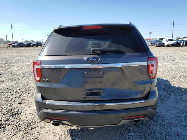 1FM5K7D87JGA62816 - 2018 FORD EXPLORER XLT GRAY photo 6