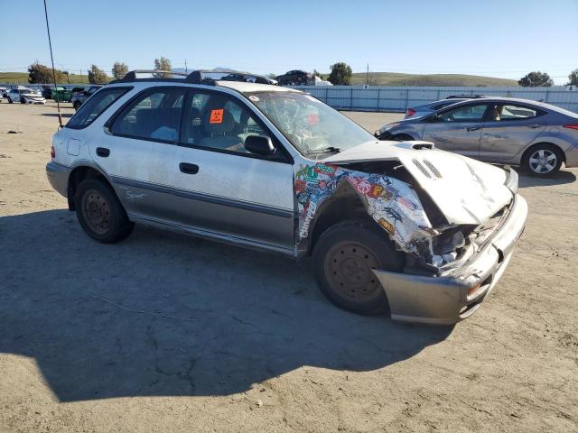 JF1GF4852VG819150 - 1997 SUBARU IMPREZA OUTBACK WHITE photo 4