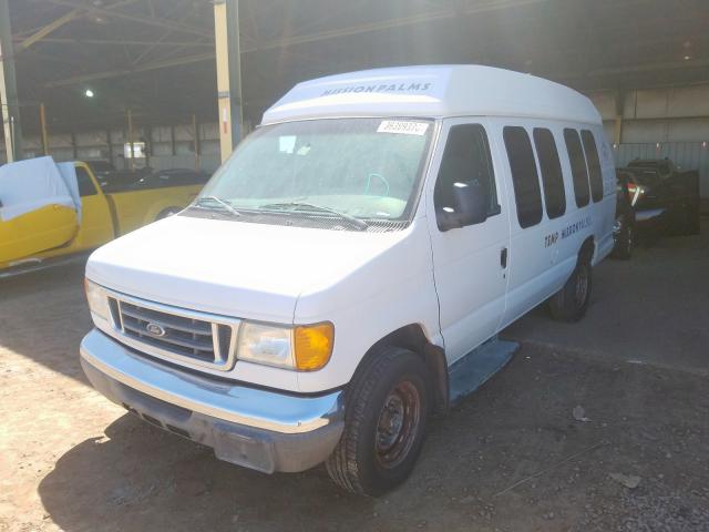 1FDSS34P87DB08926 - 2007 FORD ECONOLINE E350 SUPER DUTY VAN  photo 2