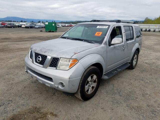 5N1AR18U25C729237 - 2005 NISSAN PATHFINDER LE  photo 2