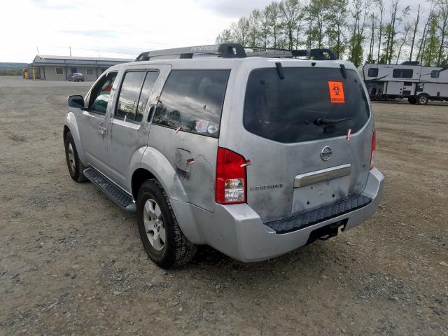 5N1AR18U25C729237 - 2005 NISSAN PATHFINDER LE  photo 3