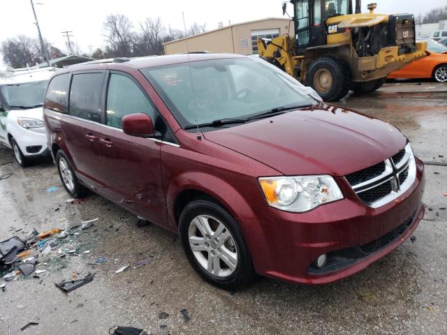 2C4RDGCG5KR761001 - 2019 DODGE GRAND CARA SXT MAROON photo 4