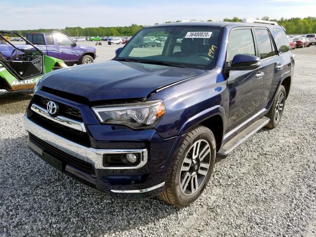 JTEBU5JR0J5501865 - 2018 TOYOTA 4RUNNER SR5/SR5 PREMIUM  photo 2