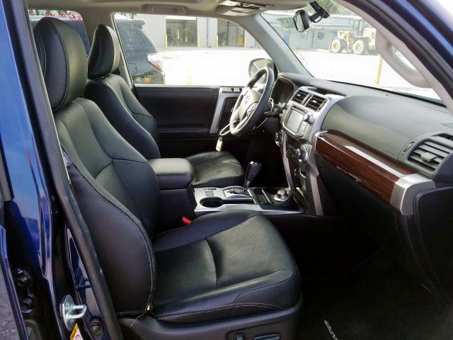 JTEBU5JR0J5501865 - 2018 TOYOTA 4RUNNER SR5/SR5 PREMIUM  photo 5