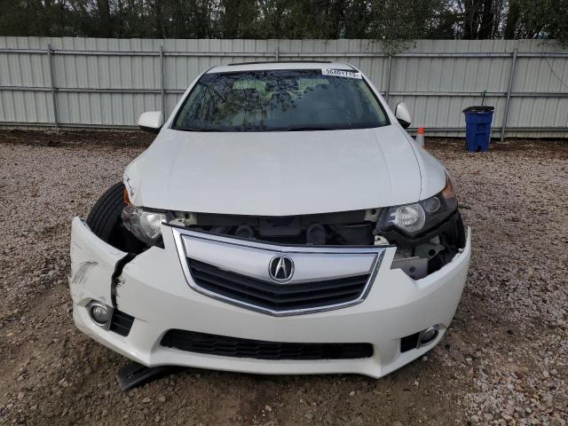 JH4CU2F69DC010134 - 2013 ACURA TSX TECH WHITE photo 5