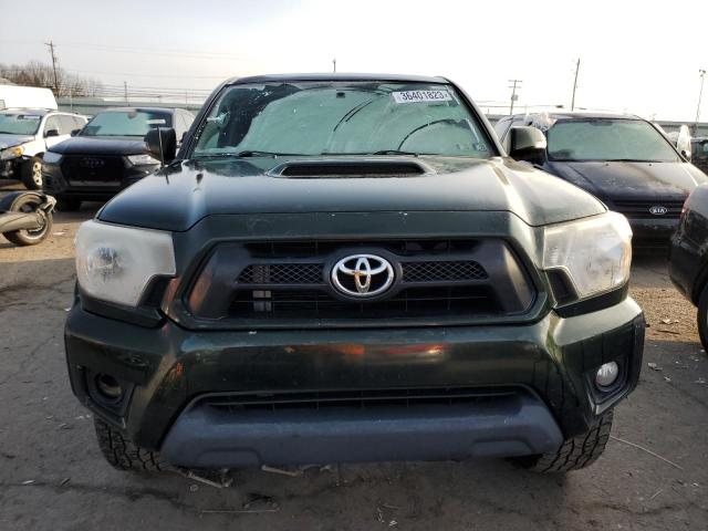 5TFMU4FN3DX014892 - 2013 TOYOTA TACOMA DOUBLE CAB LONG BED GREEN photo 5