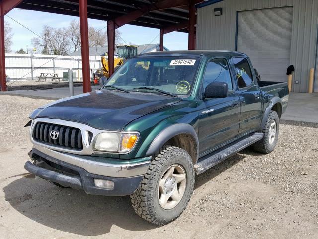 5TEGN92N42Z079060 - 2002 TOYOTA TACOMA DOUBLE CAB PRERUNNER  photo 2