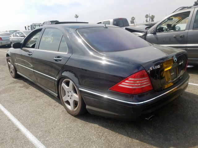 WDBNG76J04A386024 - 2004 MERCEDES-BENZ S 600  photo 3