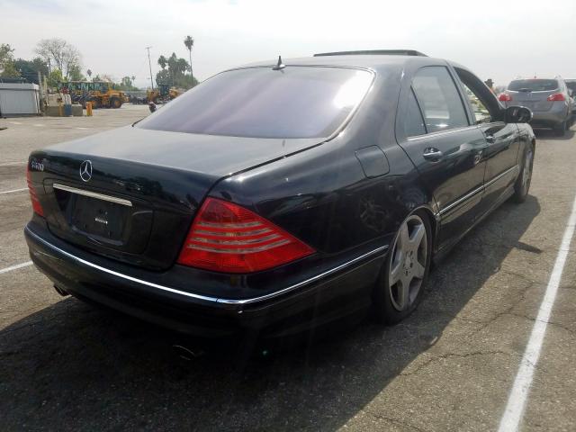 WDBNG76J04A386024 - 2004 MERCEDES-BENZ S 600  photo 4