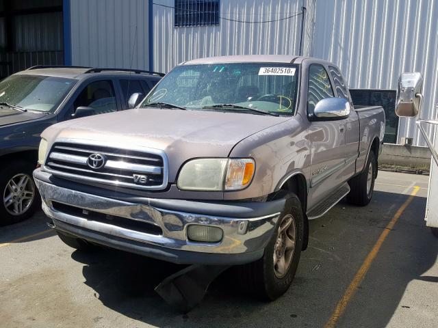 5TBRT34152S284883 - 2002 TOYOTA TUNDRA ACCESS CAB  photo 2