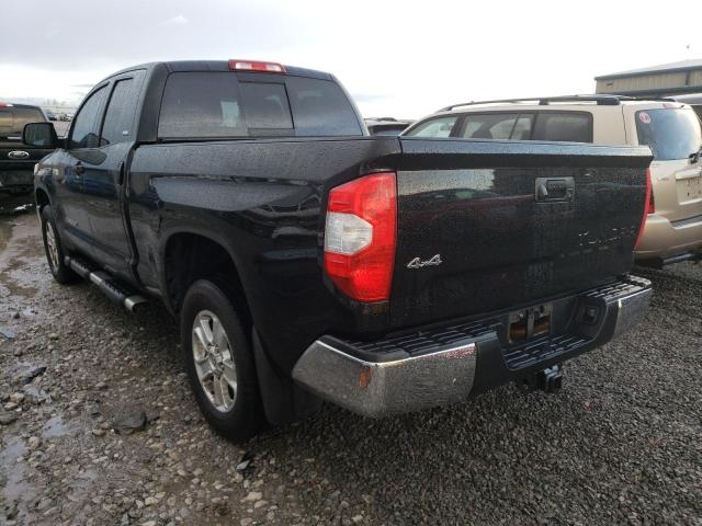 5TFUW5F17HX628377 - 2017 TOYOTA TUNDRA DOUBLE CAB SR/SR5 BLACK photo 2