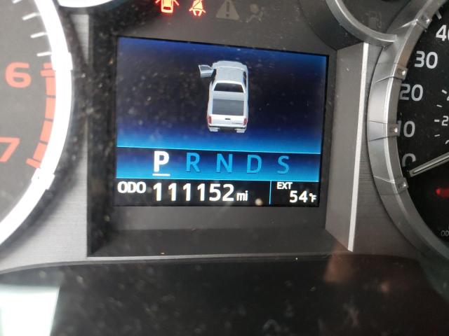 5TFUW5F17HX628377 - 2017 TOYOTA TUNDRA DOUBLE CAB SR/SR5 BLACK photo 9