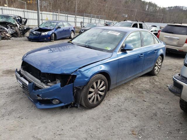 WAULK78K29N007938 - 2009 AUDI A4 3.2 QUATTRO BLUE photo 1