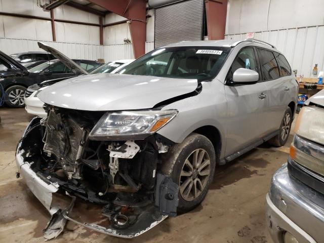 5N1AR2MM0FC658648 - 2015 NISSAN PATHFINDER S SILVER photo 1