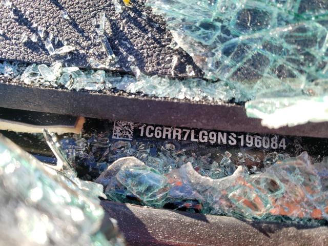 1C6RR7LG9NS196084 - 2022 RAM 1500 CLASS SLT შავი ფოტო 13