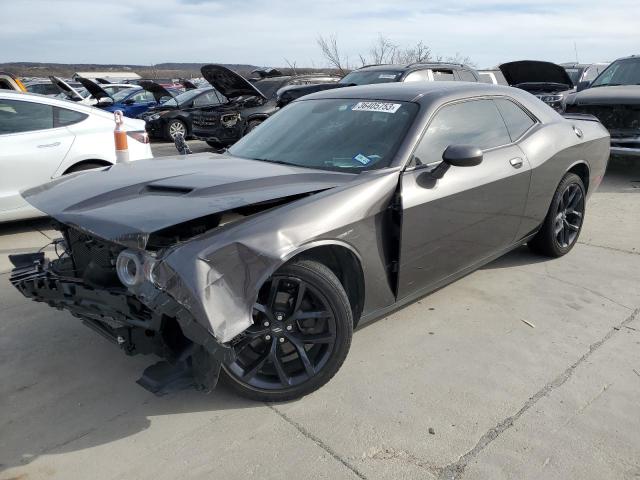 2C3CDZAG3MH552342 - 2021 DODGE CHALLENGER SXT GRAY photo 1