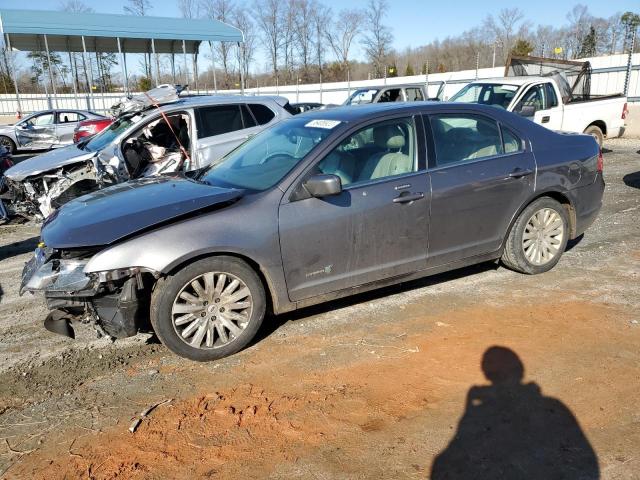 3FADP0L33CR222061 - 2012 FORD FUSION HYBRID GRAY photo 1