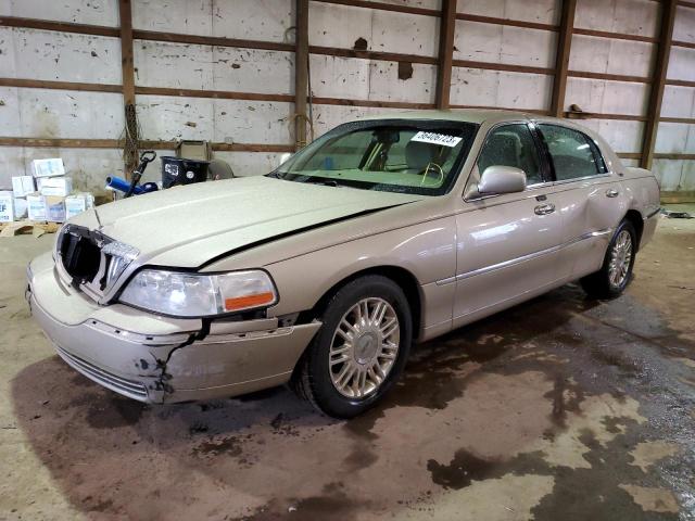 2LNBL8CV6BX754848 - 2011 LINCOLN TOWN CAR SIGNATURE LIMITED BEIGE photo 1