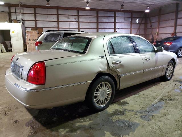 2LNBL8CV6BX754848 - 2011 LINCOLN TOWN CAR SIGNATURE LIMITED BEIGE photo 3