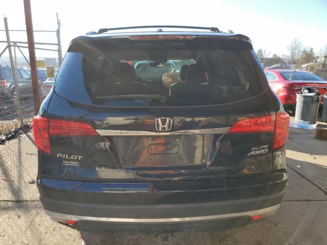 5FNYF6H05GB023553 - 2016 HONDA PILOT ELITE BLACK photo 6