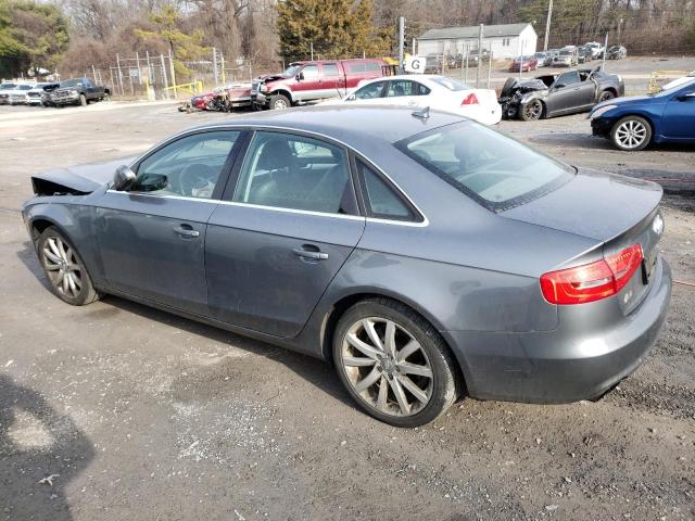 WAUFFAFL0DN034008 - 2013 AUDI A4 PREMIUM PLUS GRAY photo 2