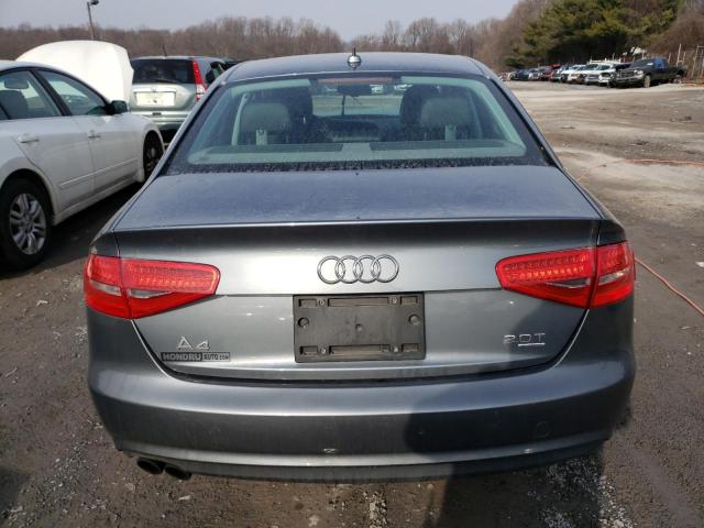 WAUFFAFL0DN034008 - 2013 AUDI A4 PREMIUM PLUS GRAY photo 6