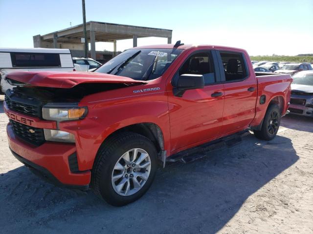 3GCPWBEHXLG284972 - 2020 CHEVROLET SILVERADO C1500 CUSTOM RED photo 1