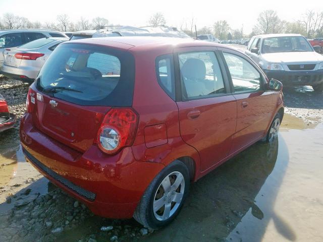 KL1TD6DE1BB134640 - 2011 CHEVROLET AVEO LS  ფოტო 4