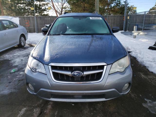 4S4BP61CX97331698 - 2009 SUBARU OUTBACK 2.5I BLUE photo 5