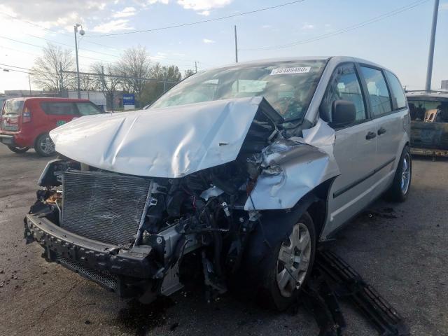 1D8HN44H38B188610 - 2008 DODGE GRAND CARAVAN SE  photo 2