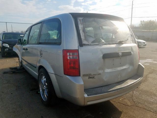 1D8HN44H38B188610 - 2008 DODGE GRAND CARAVAN SE  photo 3