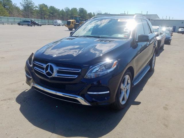 4JGDA5HB2GA810019 - 2016 MERCEDES-BENZ GLE 350 4MATIC  photo 2